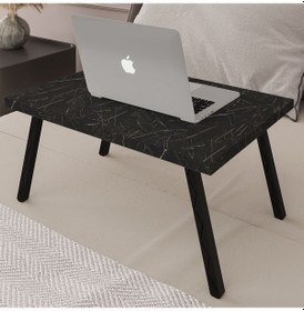 Resim Katlanır Laptop Çalışma Masası-laptopmasa01-royal Mermer 