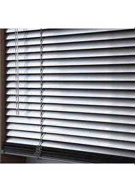 Resim Açık Gri 25 Mm Metal Jaluzi Açık Gri 