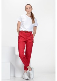 Resim Jogger Pantolon Kırmızı 