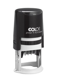 Resim Colop R40 Tarih Kaşe Tr/24 Saat Siyah Kasa Kırmızı Keçe - 40 MM 