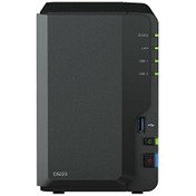 Resim DS223 (2x18TB Desteği) RAID (0-1) NAS Depolama Ünitesi Synology