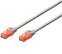Resim DIGITUS DK-1617-005 0,5m CAT 6 PATCH KABLO,GRİ 