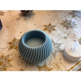 Resim Led Mumluk Mini Şamdan Gri Renk Ev Dekorasyon Masa Düğün Süsleme Tl ŞEFFAF 
