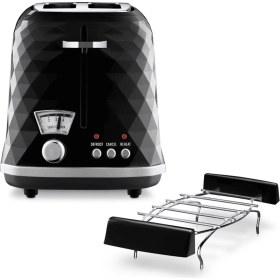 Resim DeLonghi Ctj 2103.BK Brillante Siyah Ekmek Kızartma Makinesi 