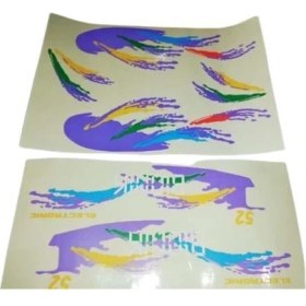 Resim Mobylette 52 Bionik Yazı Takımı Rengarenk 