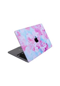 Resim Apple Uyumlu MacBook Pro Kılıf 13 İnç M1 Yapıştırma Sticker Koruyucu Kaplama Laptop A2338 İle Flower03 Açık Pembe 