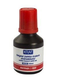 Resim Kraf Beyaz Tahta Kalem Mürekkebi 3'Lü Set Siyah/Kırmızı/Mavi 30Ml 