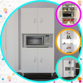 Resim Modilayn Arzu Geniş Mikrodalga- Mini- Midi- Fırın Dolabı, Banyo 