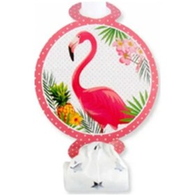 Resim Flamingo Temalı Kaynana Dili, Parti Düdüğü, 6lı Paket Uzayan Parti Düdüğü,uzat Çek Düdük F Diğer 