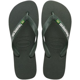 Resim Havaianas Brazil Logo Erkek Yeşil Terlik 