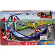 Resim Nessiworld Hgk59 Hw Mario Kart Keskin Dönüşler Pist Seti /hot Wheels Çok Renkli 