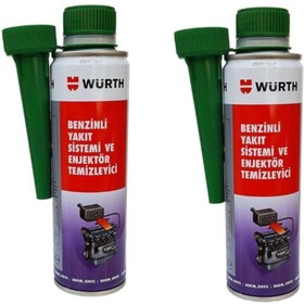 Resim Würth Benzinli Yakıt Sistemi Ve Enjektör Temizleyici 300 ml (2 ADET) 