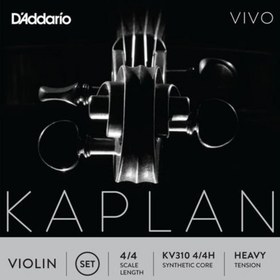 Resim D'Addario KV310H Kaplan 4/4 Keman Teli - Heavy 