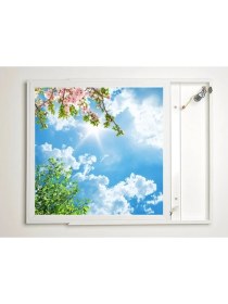 Resim Gök Panel 60X60 LED Panel Aydınlatma Armatür Avize Sıva Üstü Desenli Tekli 46510421SU 
