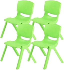 Resim Fiore 4'Lü Set Büyük Şirin Çocuk Sandalyesi Yeşil 