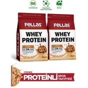 Resim Fellas Whey Protein Tozu 1050 G - Kurabiye Aromalı 525 G x 2 Kurabiye 