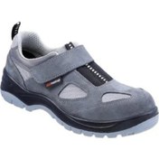 Resim Mekap 157 Jüpiter S1 Süet Deri Çelik Burunlu İş Güvenlik Ayakkabısı Gri 