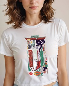 Resim Dali’nin Çilingiri Crop Tişört 