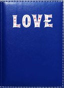 Resim Promosyon Denizi I Love You 4 Görselli Lacivert Ruhsat Kabı 