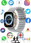 Resim Bunnys Reeder P13 Blue 2022 Uyumlu Akıllı Saat Konuşma Özellikli Watch 8 Ultra 49MM AMOLED EKRAN 