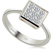 Resim Cigold 18 Ayar Fantezi Pırlanta Yüzük Pyzk900024 