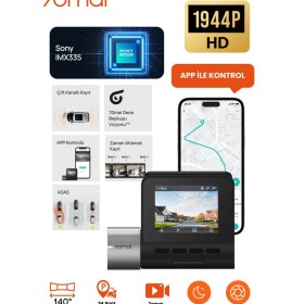 Resim 70MAI A500 S Pro Plus Dahili Gps Araç Kamerası 