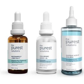 Resim The Purest Solutions Düzensiz Cilt Görünümü Karşıtı Bakım Seti 