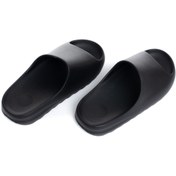 Resim pollpac Unisex Yeezy Slide Siyah Spor Terlik 