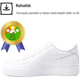 Resim Trend Süper Rahat 4 Mevsim Unisex Günlük Yürüyüş Spor Ayakkabı Sneaker 