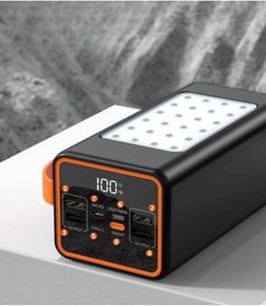 Resim ENAHSEN 50.000 Mah Led Aydınlatmalı Taşıma Askı Hızlı Şarj 22,5w Powerbank 4xusb Micro,lıghtnıng,typc Giriş 