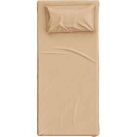Resim Basics Pamuk Saten Bej Çocuk Çarşaf Seti 90x190cm 
