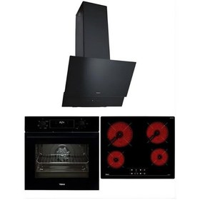 Resim Teka TB 6415 HAK 625 ATV 60.3 M Siyah Ankastre Set 