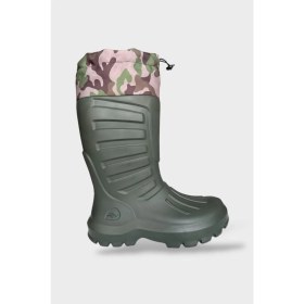 Resim Liger Termal Kamuflaj Desen Eva Kauçuk Ev Bahçe Hobi Avcı Çizmesi Haki 