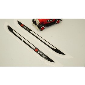 Resim Seat Arona Yan Çamurluk 3M 3D Damla Silikon Yeni Nesil Logo Amble 