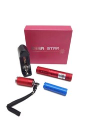 Resim Lazer Green Laser Pointer Şarjlı Güçlü Yeşil Metal Kasa 