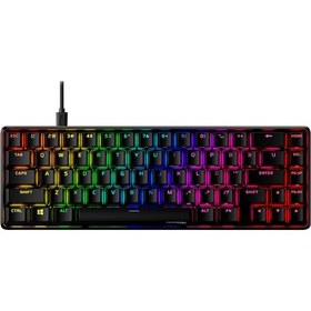 Resim HyperX Alloy Origins 65 Red PBT Switch Mekanik US Oyuncu Klavye 