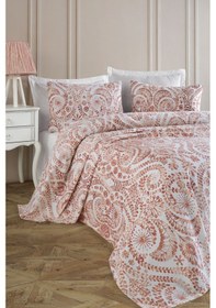 Resim Baskılı Pike Takımı Çift Kişilik Loop Kiremit Kiremit 