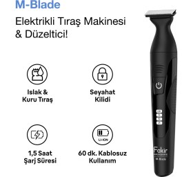 Resim Fakir M-Blade Tıraş Makinesi & Düzeltici 