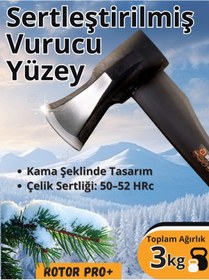 Resim Rotor Pro Plus Fiper Plastik Saplı Balta 2000 G 