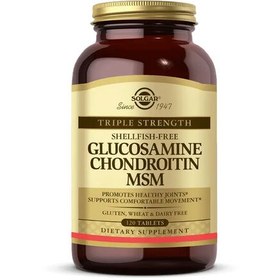 Resim Solgar Glucosamine Chondroitin MSM 120 Tablet 