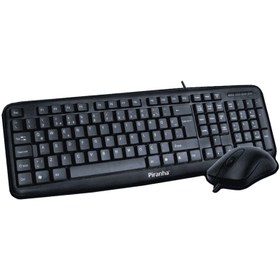 Resim Piranha Klavye ve Mouse Seti 2325 