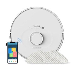 Resim TEFAL 4ü 1 Arada Ultra Premium Robot Süpürge ve Mop 75dk Çalışma Akıllı Navigasyon Sessiz Motor Tasarım 