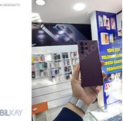 Resim Samsung S22 Ultra İkinci El TR | 512 GB | Kırmızı İkinci El SAMSUNG GALAXY S22 ULTRA 12/512 GB RAM BORDO BİLKAY İLETİŞİM