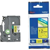 Resim Brother Tze-631 Siyah Lamine Etiket (12MM) 