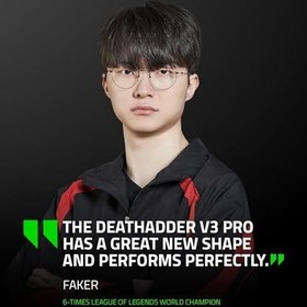 Resim RAZER Deathadder V3 Pro Kablosuz Mouse Beyaz 