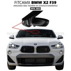 Resim FitCamX - BMW X2 F39 Modele Özel 4K Araç Kamerası (2018-2023) (FT-J6102-FX2) 