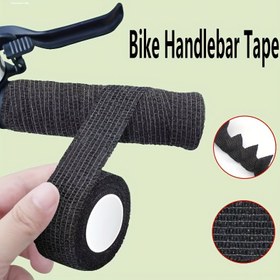 Resim 3 Rulo Bisiklet Gidon Bandı - Ergonomik Kaymaz Tutuş, Yapışkanlı Dayanıklı Plastik, Yol ve Dağ Bisikletleri için Evrensel Uyumlu, Siyah 