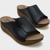 Resim Capone Outfitters Anatomik Yumuşak Konforlu Taban Dolgu Topuklu Anne Terlik 