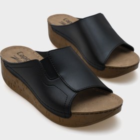 Resim Capone Outfitters Anatomik Yumuşak Konforlu Taban Dolgu Topuklu Anne Terlik 