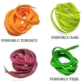 Resim Spor Ayakkabı Bağcığı 120 CM 1 Çift 